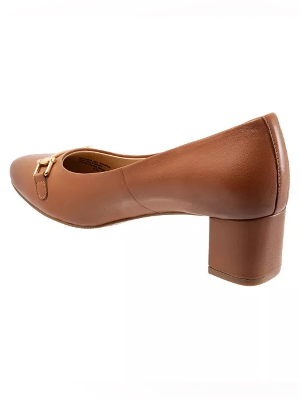 Trotters Brown Suede Kenzie Comfort Pumps NWT - Picture 3 of 6